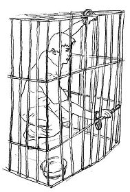 酷刑演示：鐵籠子