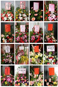 '桃園縣長吳志揚、副縣長李朝枝、新竹縣長邱鏡淳、新竹市長許明財、副市長遊建華、桃園縣議會議長邱奕勝、副議長李曉鐘、桃園縣議員李雲強、李麗珠、邱素芬、許森能、黃婉如、黃景熙、桃園市市民代表簡佩玉、龜山鄉代理鄉長林茂山、新竹市議員蔡錕鈺、國民黨桃園縣十八全黨代表聯誼會執行長彭武坤等政要與民意代表，致贈花籃祝賀神韻演出成功。'