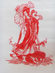 【徵稿作品】剪紙：仙女──明白真相的長春人士