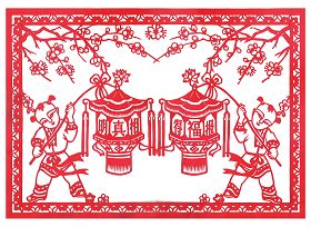 【徵稿作品】剪紙：明真相得福報燈會