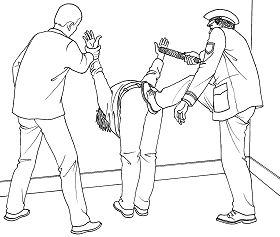 中共酷刑示意圖：「飛