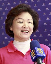 '台東市婦女會理事長、台東市長夫人鄭晨芸接受採訪'