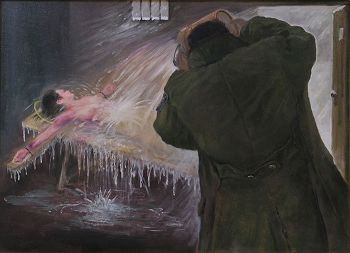 繪畫：潑冷水