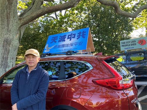'圖5：於景方認為中共的存在和發展是人類的恥辱，所以必須終結它。'
